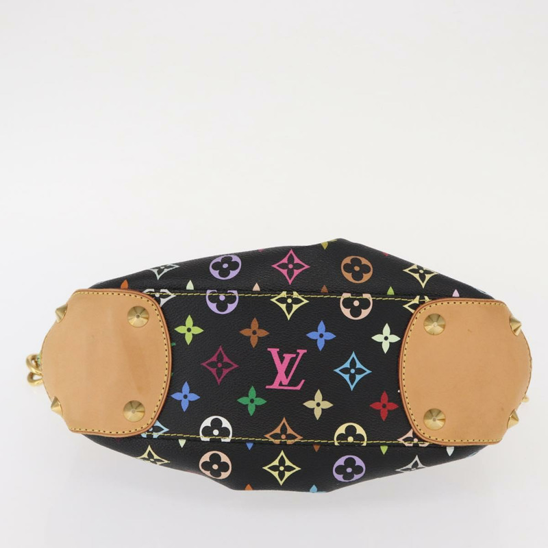 【日本直送】路易威登 Monogram Multicolor Judy PM 兩用包 黑色 M40258 LV 正品 ka897SAV-5