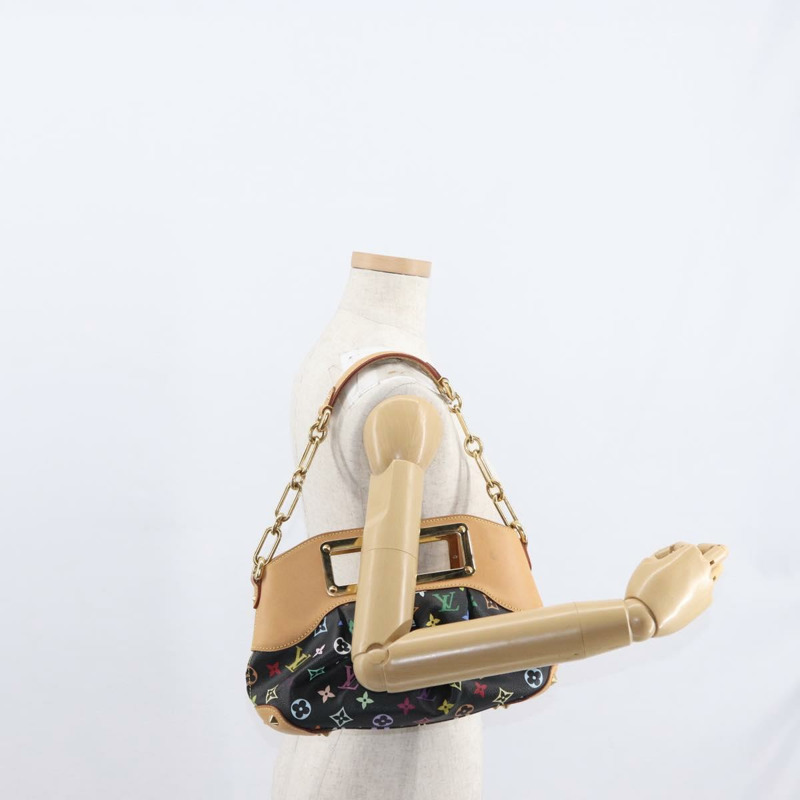 【日本直送】路易威登 Monogram Multicolor Judy PM 兩用包 黑色 M40258 LV 正品 ka897SAV-25