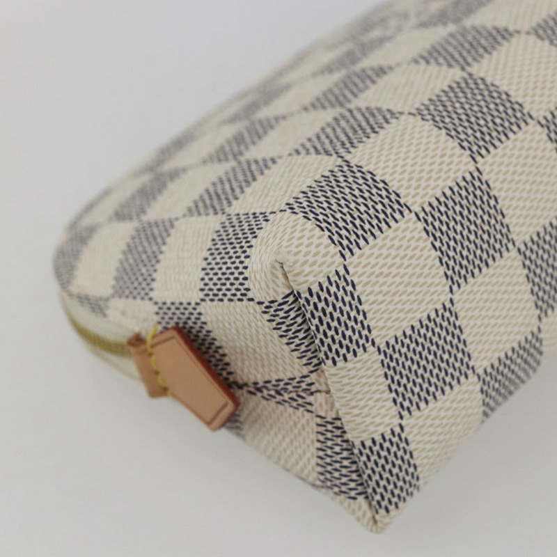 【日本直送】路易威登 Damier Azur Pochette 化妝小包 N60024 LV 正品 159175-15
