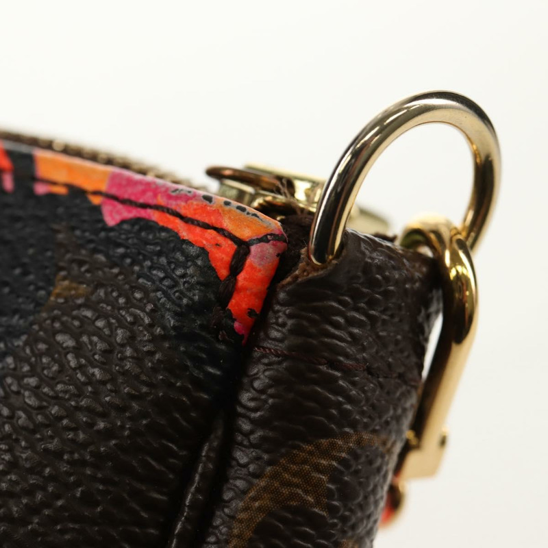 【日本直送】路易威登 Monogram 玫瑰手拿包配件袋 M48615 LV 正品 159161SAV-8