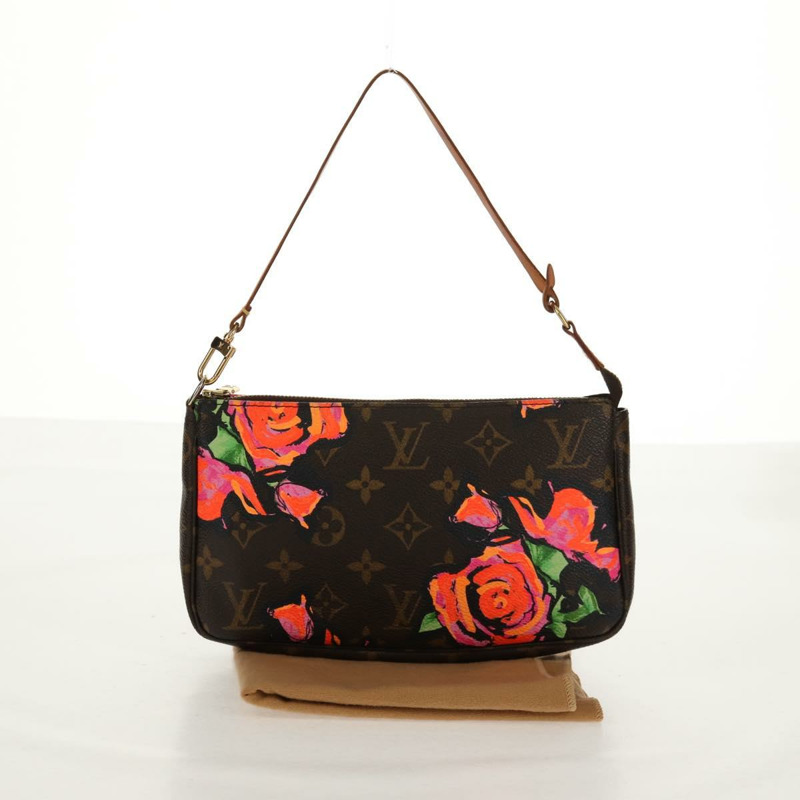 【日本直送】路易威登 Monogram 玫瑰手拿包配件袋 M48615 LV 正品 159161SAV-11