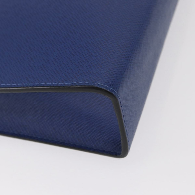 【日本直送】路易威登 Taiga 皮革 Pochette Voyager MM 手袋 藍色 M30399 LV 正品 BA9205-6