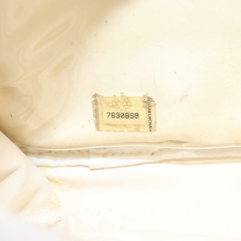 【日本直送】香奈兒塑膠鏈條單肩包，淺藍色，銀色雙C標誌，正品編號158681V-9