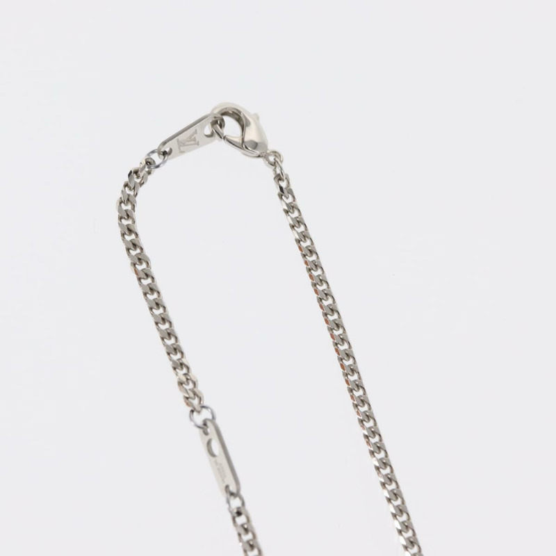 【日本直送】路易威登 Monogram 吊墜項鍊 金屬 藍色 M01507 LV 正品 158660M-8