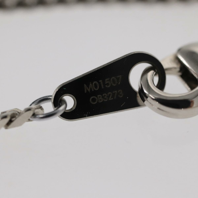 【日本直送】路易威登 Monogram 吊墜項鍊 金屬 藍色 M01507 LV 正品 158660M-10