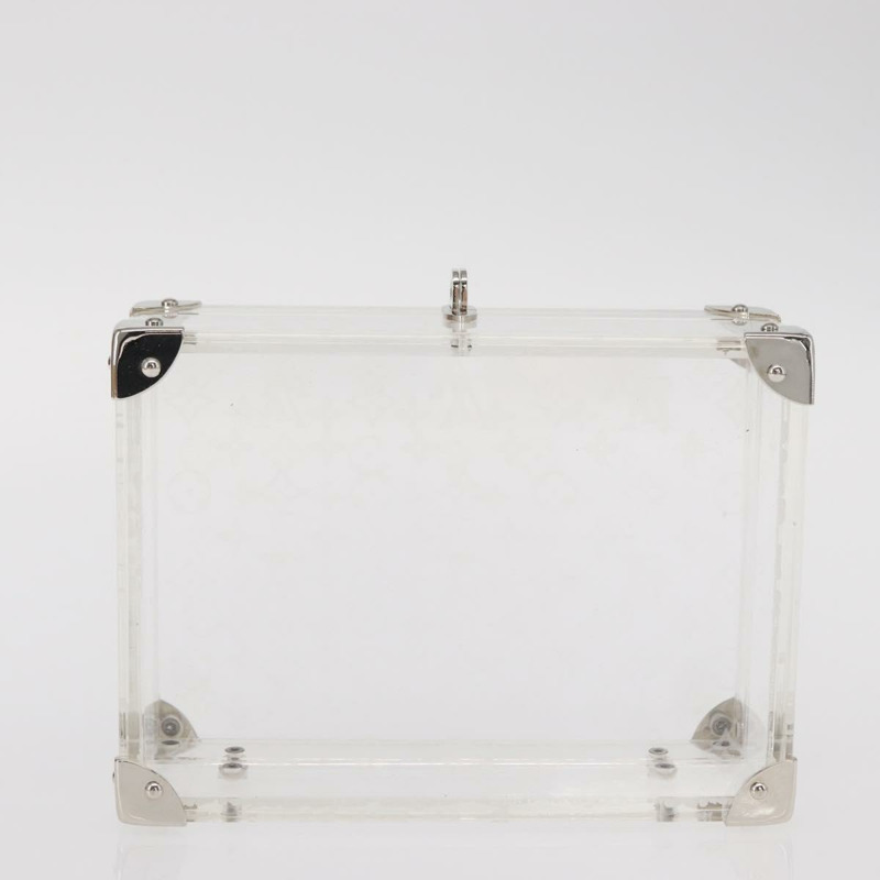 【日本直送】路易威登 Monogram Love Message 迷你旅行箱 透明塑膠 M99079 正品 157612V-5