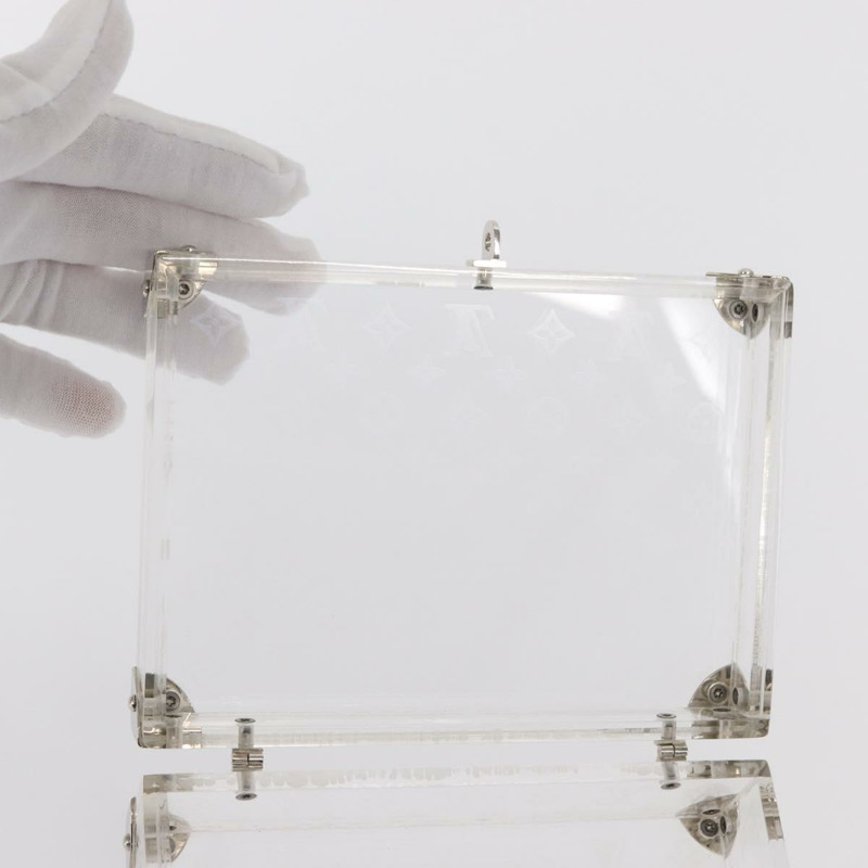 【日本直送】路易威登 Monogram Love Message 迷你旅行箱 透明塑膠 M99079 正品 157612V-8