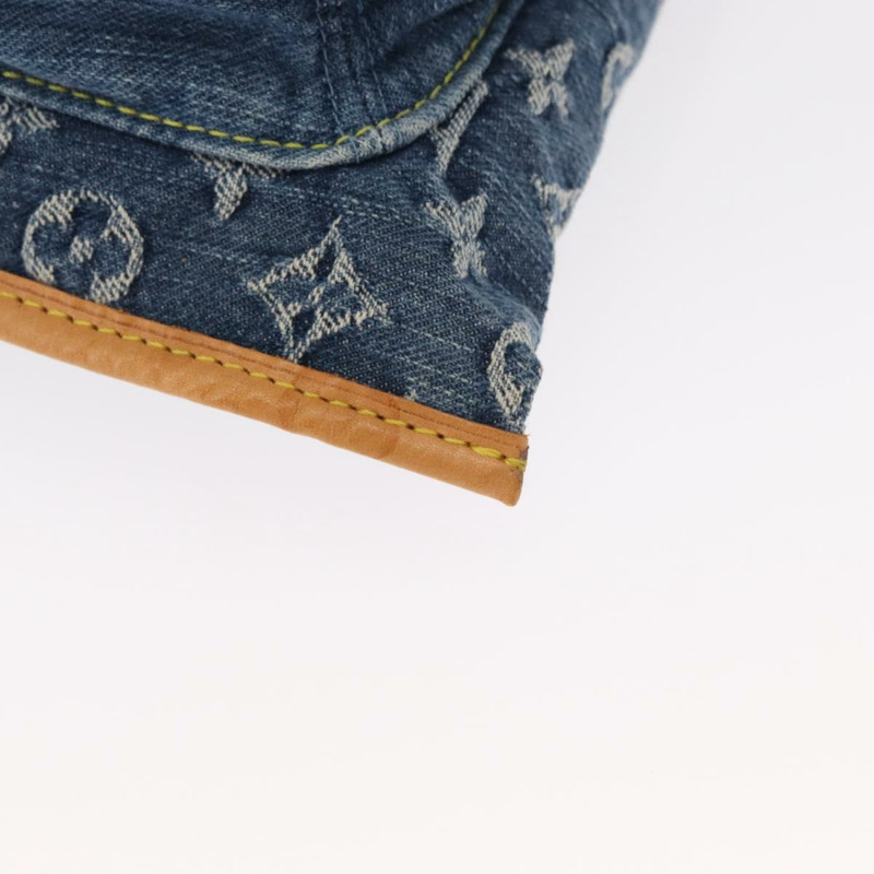 【日本直送】路易威登 Monogram Denim 平底購物手提包 藍色 M95018 LV 正品 159149SM-8
