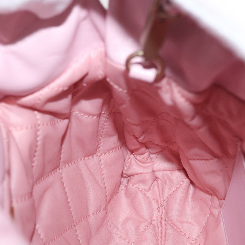 【日本直送】香奈兒 (CHANEL) 鏈條 Chanel 22 迷你肩包 小牛皮 2way 粉紅色 CC Auth 158931SM-21