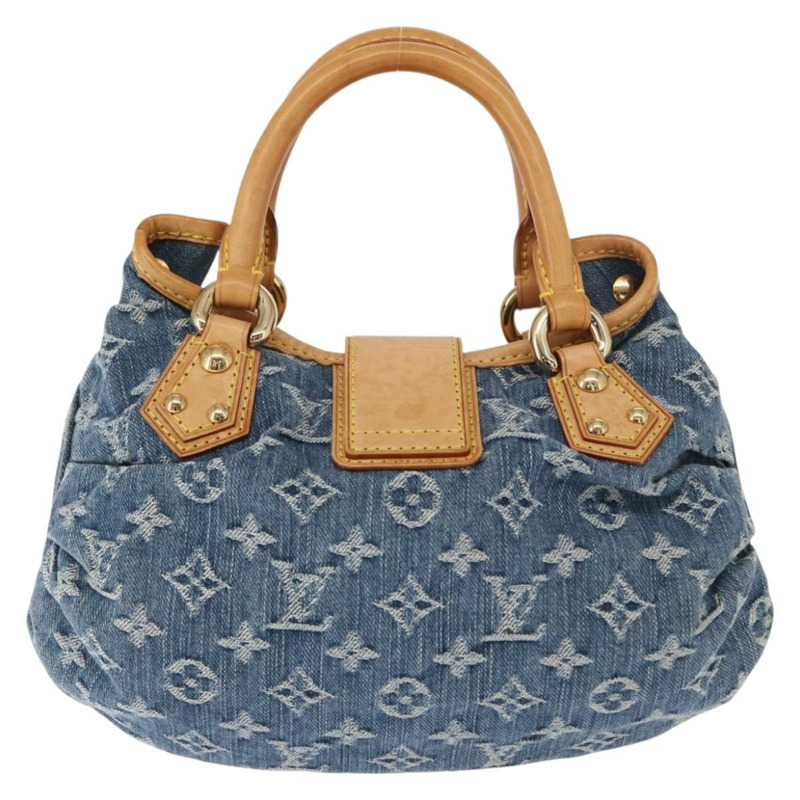 【日本直送】路易威登 Monogram Denim Preity 手提包 藍色 M95020 LV 正品 157975SAV-1