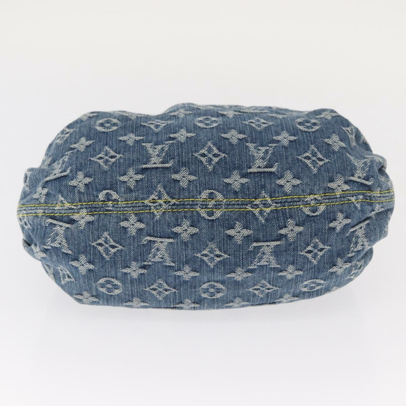 【日本直送】路易威登 Monogram Denim Preity 手提包 藍色 M95020 LV 正品 157975SAV-4