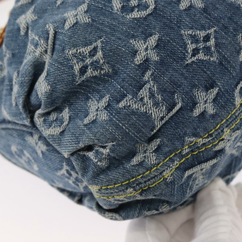 【日本直送】路易威登 Monogram Denim Preity 手提包 藍色 M95020 LV 正品 157975SAV-15
