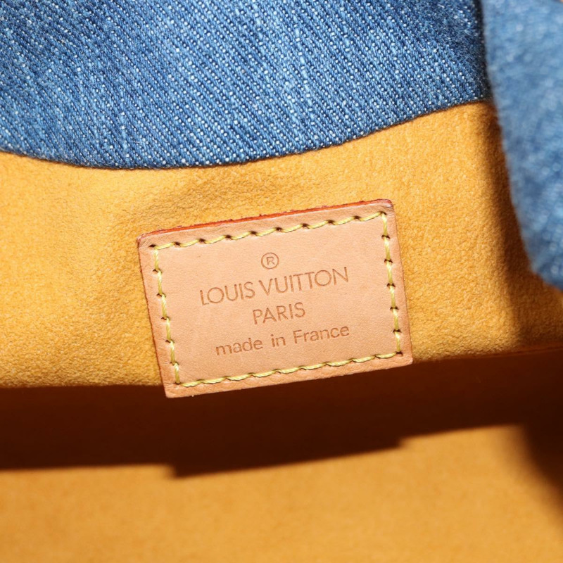 【日本直送】路易威登 Monogram Denim Preity 手提包 藍色 M95020 LV 正品 157975SAV-17