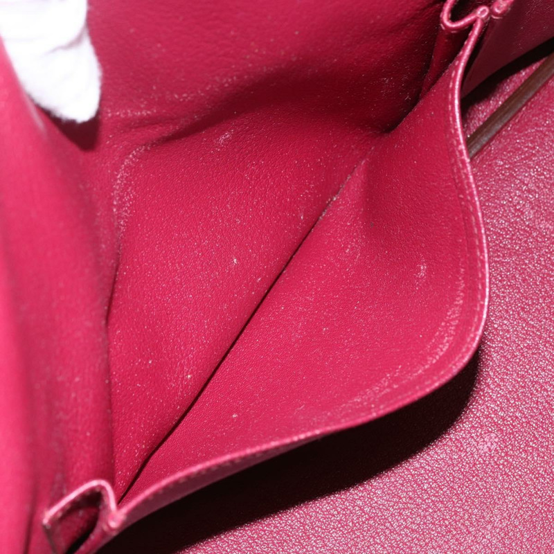 【日本直送】愛馬仕 Birkin 45 肩背包，波爾多紅銀色皮革，正品，貨號 151820SM-30