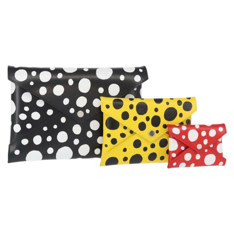 路易威登 Epi LVxYK Pochette Kirigami 手拿包 黑色 M81959 LV Auth 159148SM