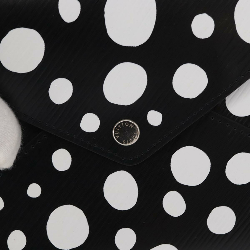 【日本直送】路易威登 Epi LVxYK Pochette Kirigami 手拿包 黑色 M81959 LV Auth 159148SM-7