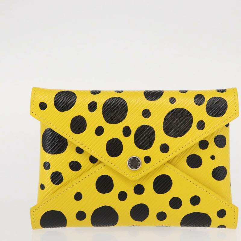 【日本直送】路易威登 Epi LVxYK Pochette Kirigami 手拿包 黑色 M81959 LV Auth 159148SM-10