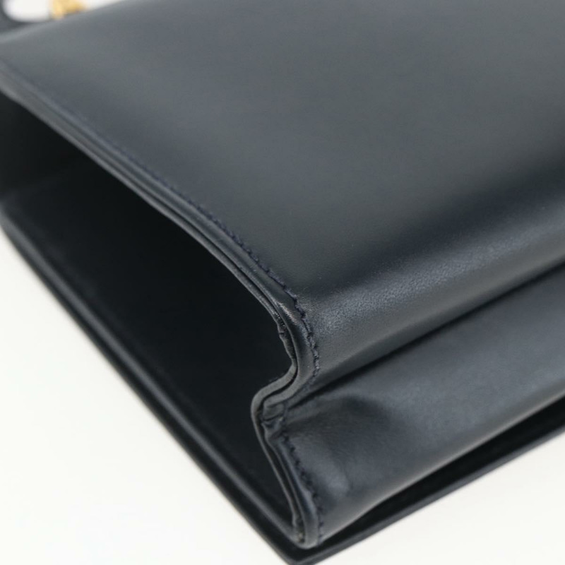 【日本直送】蒂芬妮 (TIFFANY&Co.) 手提包，黑色皮革，金色，正品，貨號 157792V-15