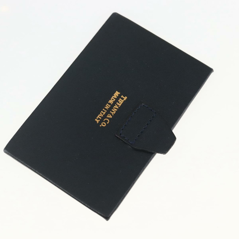 【日本直送】蒂芬妮 (TIFFANY&Co.) 手提包，黑色皮革，金色，正品，貨號 157792V-23