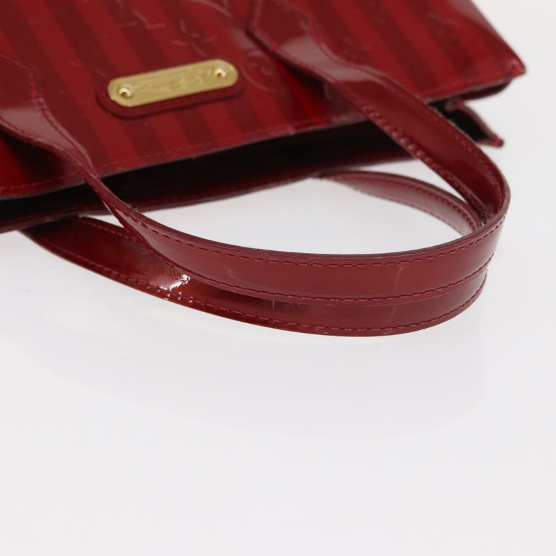 【日本直送】路易威登 VernisRayure Wilshire 小號包 Pomme D'amour M91701 LV 正品 153595V-6