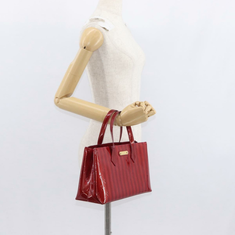 【日本直送】路易威登 VernisRayure Wilshire 小號包 Pomme D'amour M91701 LV 正品 153595V-22