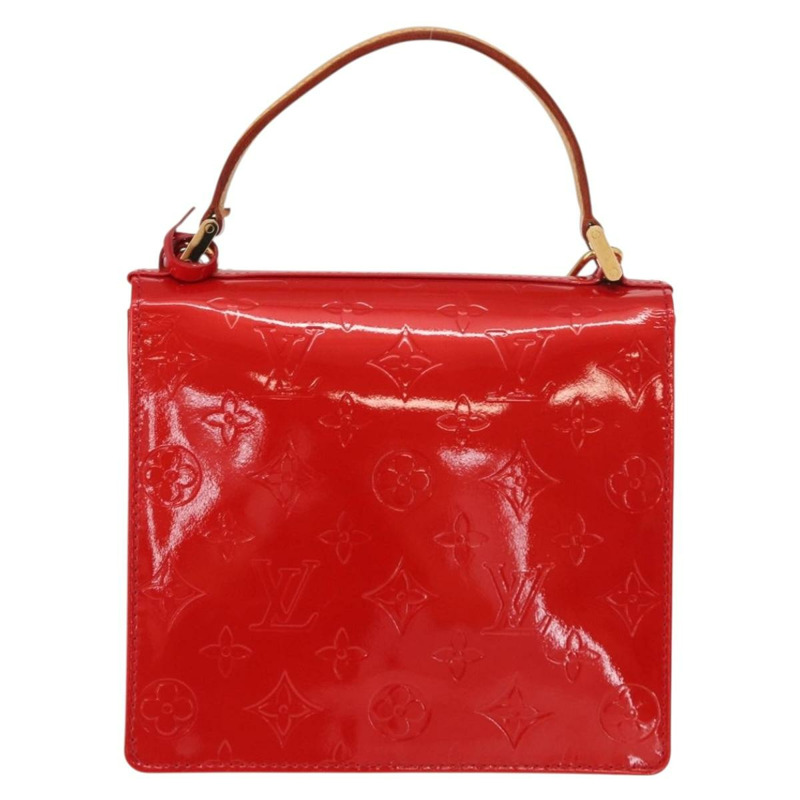 【日本直送】路易威登 Monogram Vernis Spring Street 手提包 紅色 M91135 正品 157329SAV-1