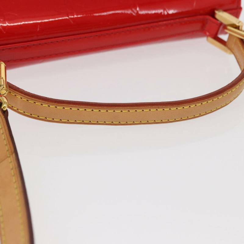 【日本直送】路易威登 Monogram Vernis Spring Street 手提包 紅色 M91135 正品 157329SAV-6