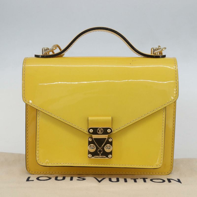 【日本直送】路易威登 Monogram Vernis Monceau BB 手提包 2way Mimosa LV 正品 157331V-11