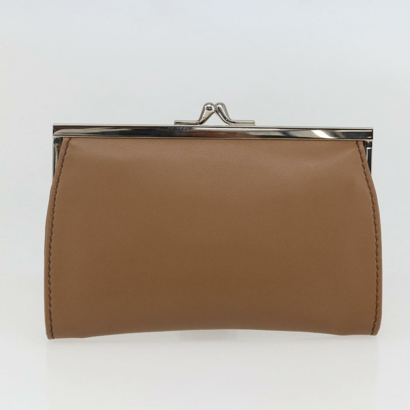 【日本直送】PRADA Baiadera 單肩包，棕色銀色皮革，正品，貨號 158889SAV-27