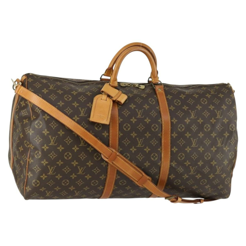 【日本直送】路易威登 Monogram Keepall Bandouliere 60 波士頓包 M41412 LV Auth BA9099-0