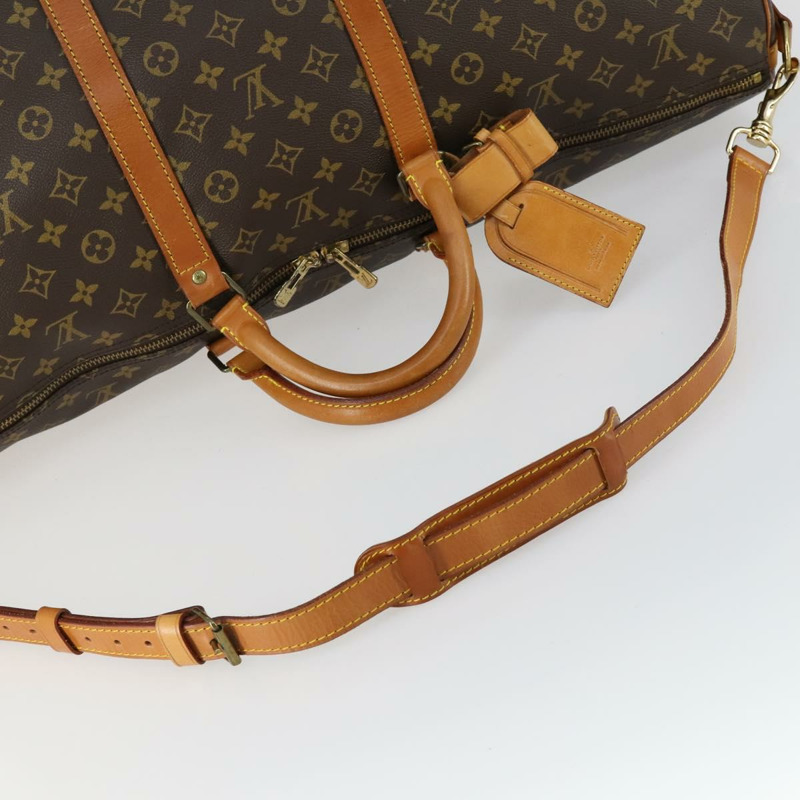 【日本直送】路易威登 Monogram Keepall Bandouliere 60 波士頓包 M41412 LV Auth BA9099-6