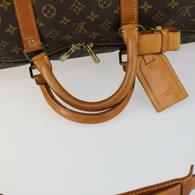【日本直送】路易威登 Monogram Keepall Bandouliere 60 波士頓包 M41412 LV Auth BA9099-7