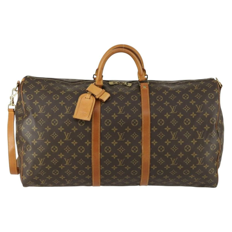 【日本直送】路易威登 Monogram Keepall Bandouliere 60 波士頓包 M41412 LV Auth BA9099-12