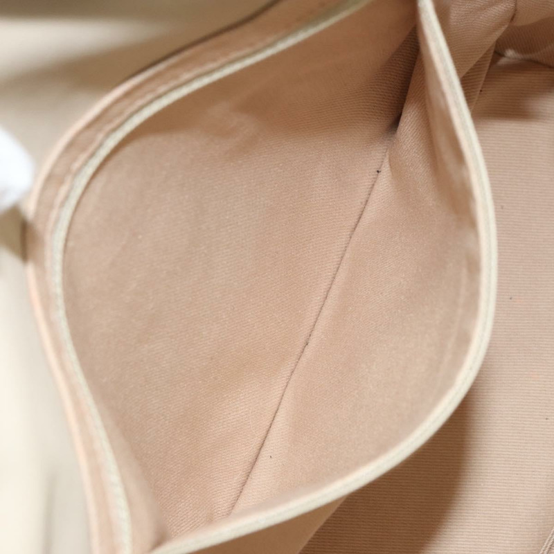 【日本直送】香奈兒山茶花手提包，米色皮革，金色雙C標誌，正品編號bs31794A-10