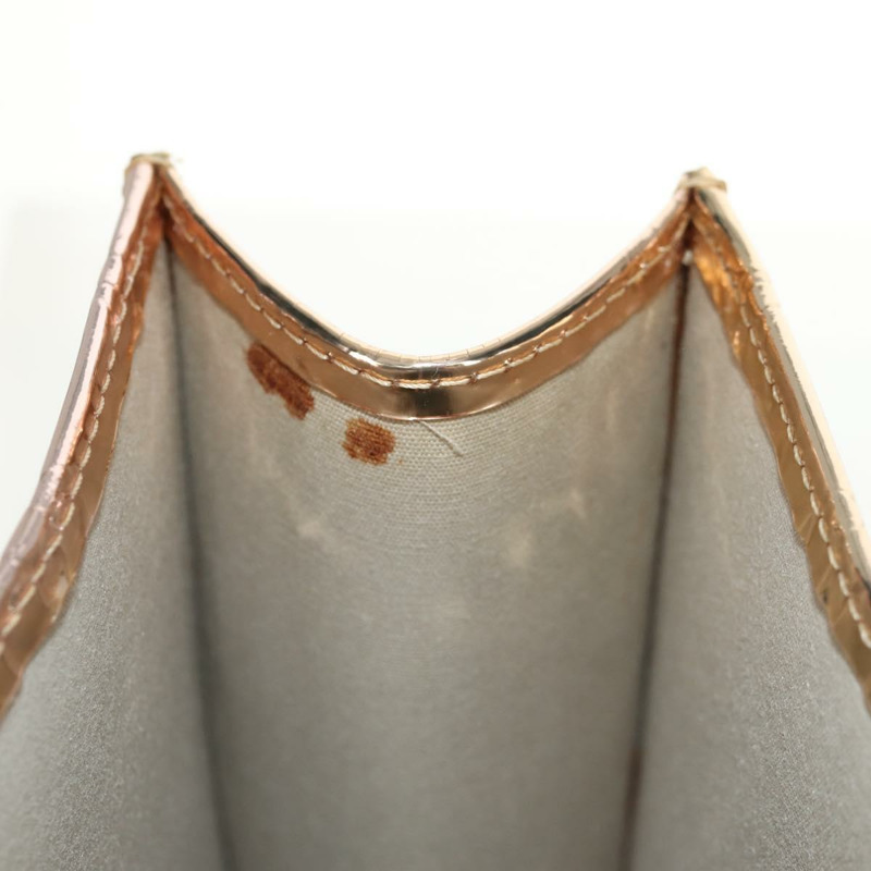 【日本直送】路易威登 Monogram Miroir Sac Plat 手提包 Gold Dore M40268 LV 正品 gh1625SAV-9