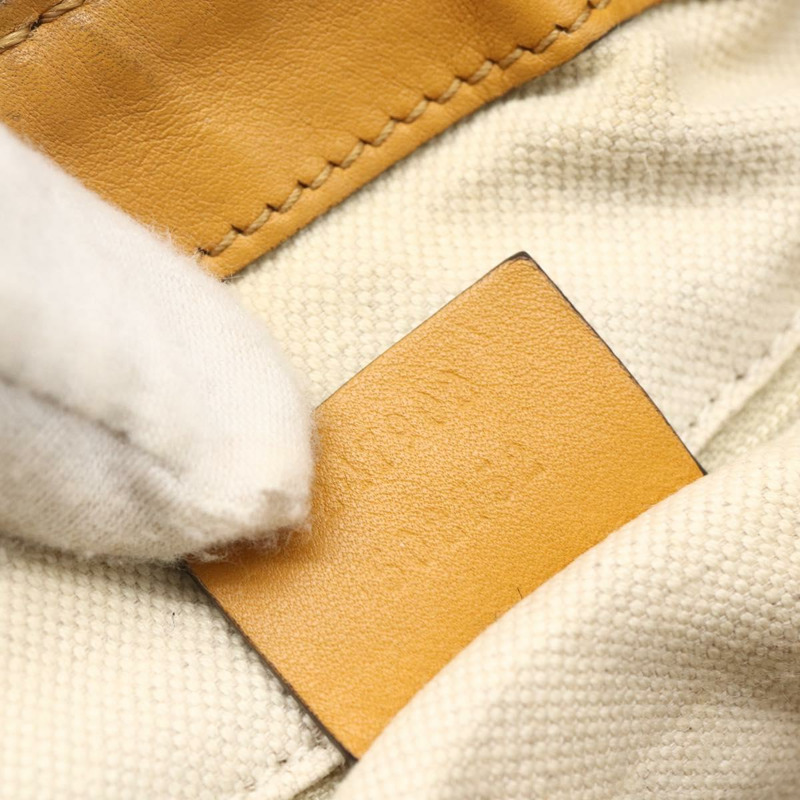 【日本直送】GUCCI GG帆布 Guccissima Sukey 皮革雙肩包 黃色 247902 正品 ep12527-11