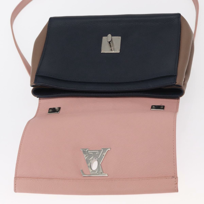 【日本直送】路易威登 Rock Me 2 BB 肩背包 皮革 粉紅色 M54576 LV 正品 ep12511-9