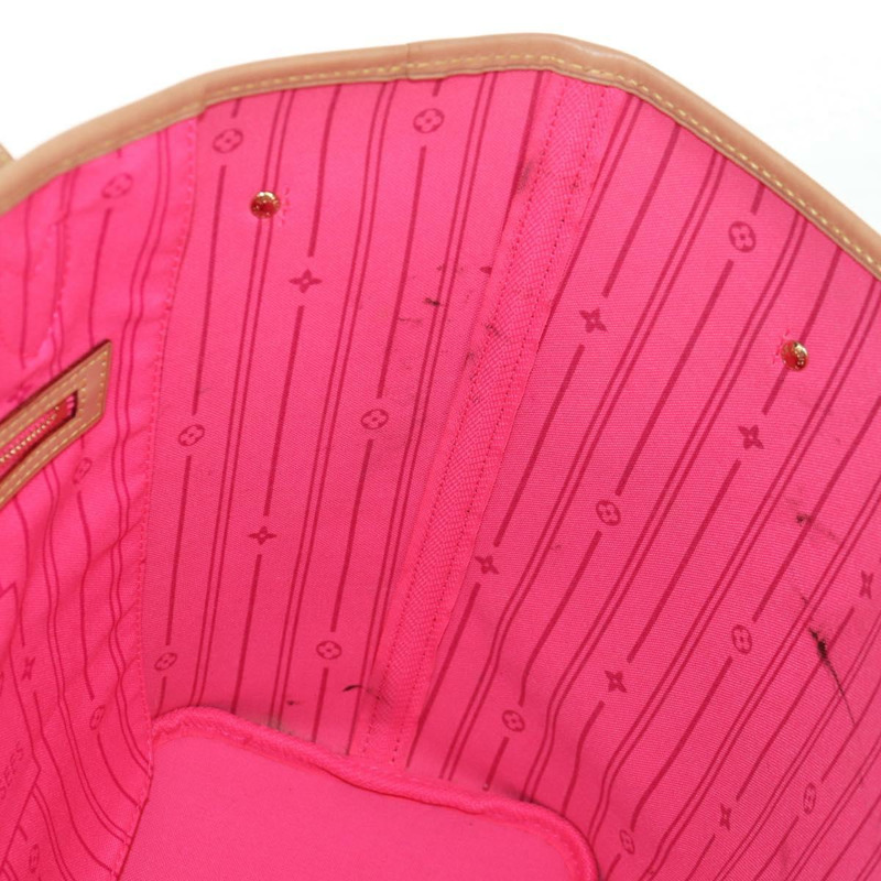 【日本直送】路易威登 Monogram Rose Neverfull MM 手提包 M48613 LV 正品 ep12462SAV-20