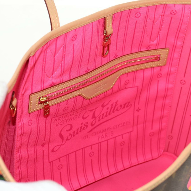 【日本直送】路易威登 Monogram Rose Neverfull MM 手提包 M48613 LV 正品 ep12462SAV-22