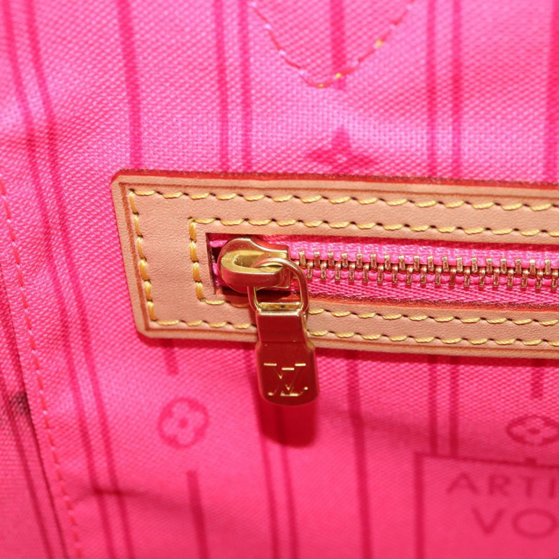 【日本直送】路易威登 Monogram Rose Neverfull MM 手提包 M48613 LV 正品 ep12462SAV-23