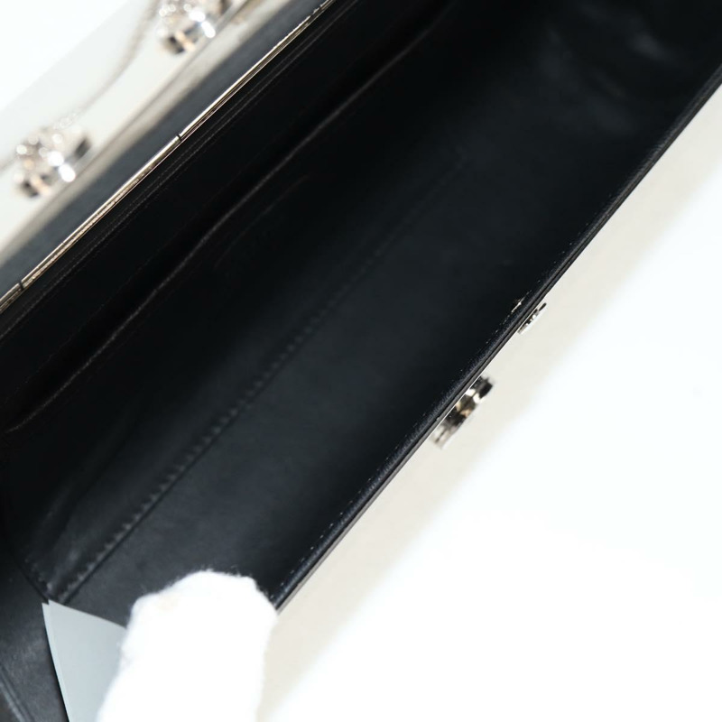 【日本直送】范思哲美杜莎鏈單肩包，金屬銀色，正品編號 157963V-9