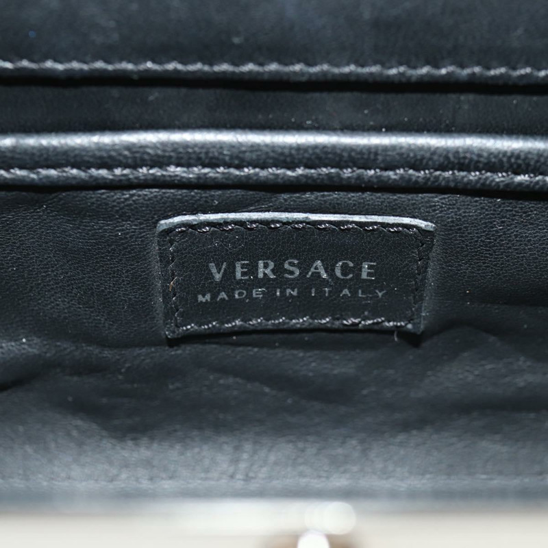 【日本直送】范思哲美杜莎鏈單肩包，金屬銀色，正品編號 157963V-19