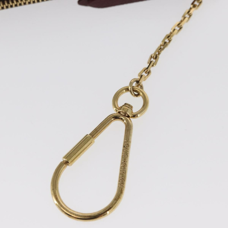 【日本直送】路易威登 Damier Ebene Pochette Cles 近乎完好零錢包 N63094 LV 正品 157924V-6