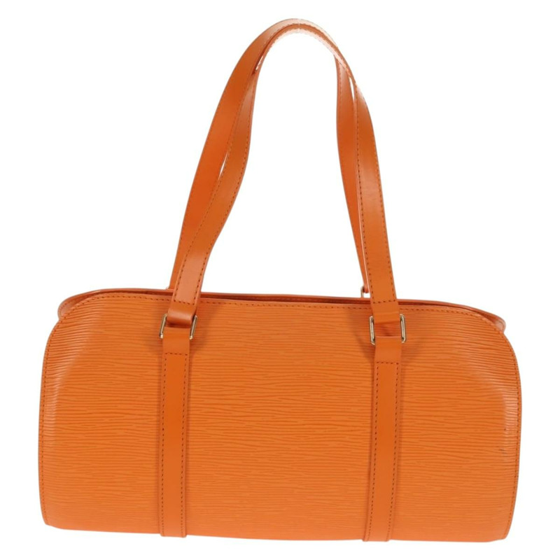 【日本直送】路易威登 Epi Soufflot 手提包 橙色 Mandarin M5222H LV 正品 160837V-1