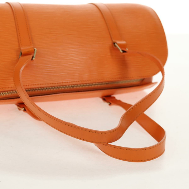 【日本直送】路易威登 Epi Soufflot 手提包 橙色 Mandarin M5222H LV 正品 160837V-6