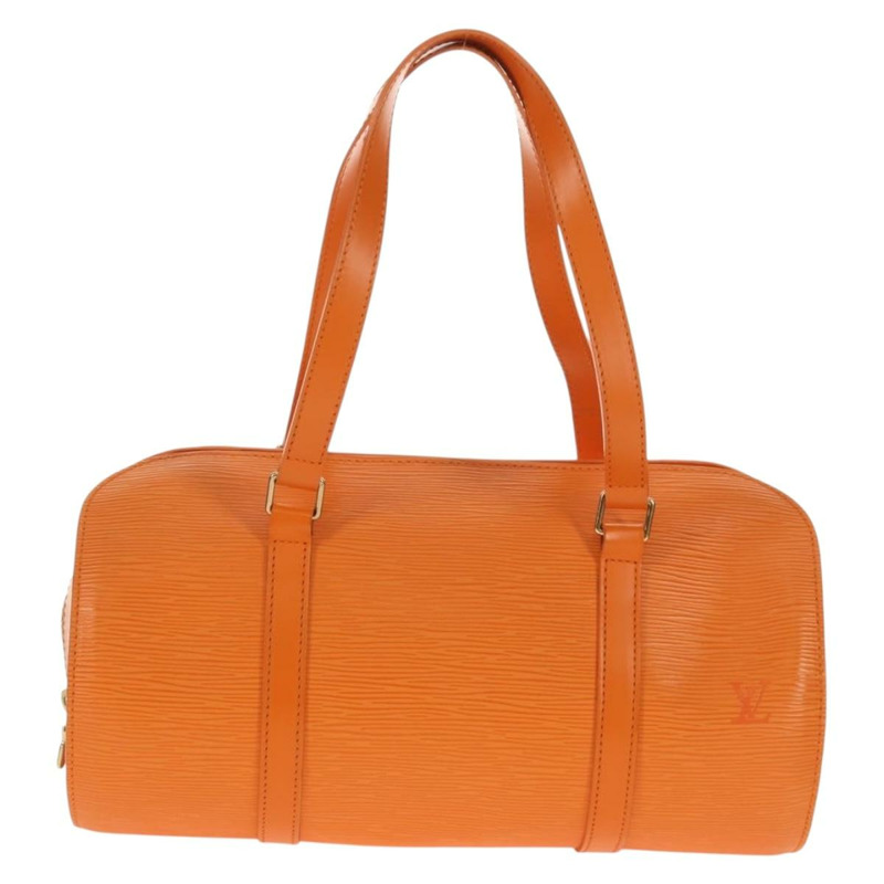 【日本直送】路易威登 Epi Soufflot 手提包 橙色 Mandarin M5222H LV 正品 160837V-12
