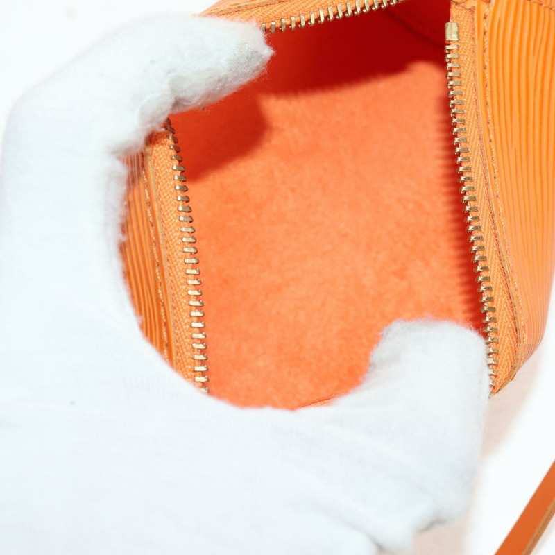 【日本直送】路易威登 Epi Soufflot 手提包 橙色 Mandarin M5222H LV 正品 160837V-25