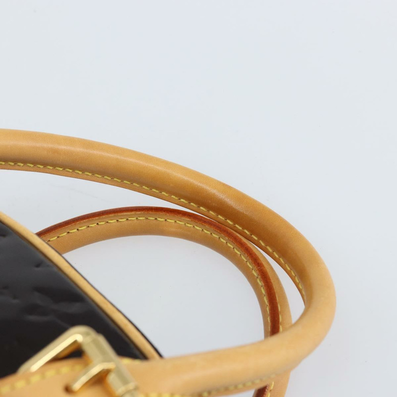 【日本直送】路易威登 Monogram Vernis Summit Drive 手袋 Amarante M93516 LV Auth 160433-7