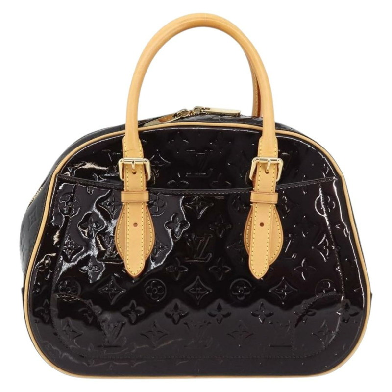 【日本直送】路易威登 Monogram Vernis Summit Drive 手袋 Amarante M93516 LV Auth 160433-12