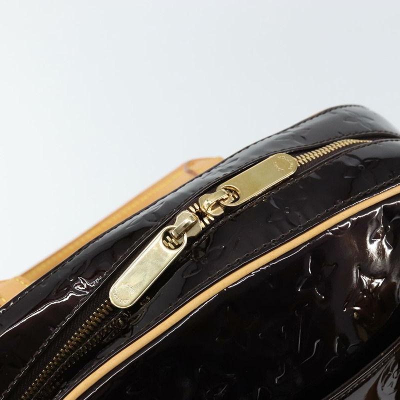 【日本直送】路易威登 Monogram Vernis Summit Drive 手袋 Amarante M93516 LV Auth 160433-16